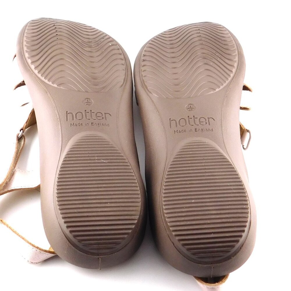 Hotter  Rio Comfort Concept Sandals Metallic  Flat Sandals  US 10 - Picture 6 of 8